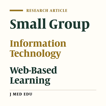 A New Approach to Information Technology Instruction for Medical Students