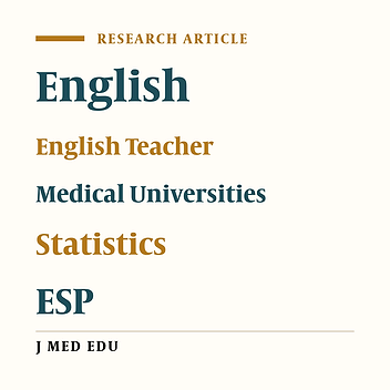 English Language Teaching Work Force at Iran’s Medical Universities a Descriptive Study