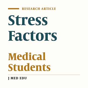 Stress in Medical Students
