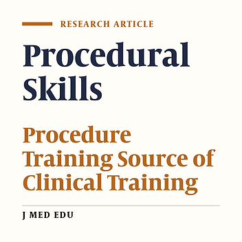 What are the Sources of Learning Medical Skills for Medical Students and Interns of Birjand University of Medical Sciences and Health Services?