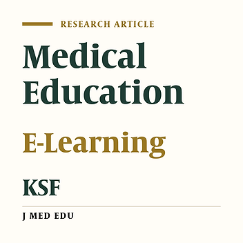 Key Success Factors in E-Learning in Medical Education