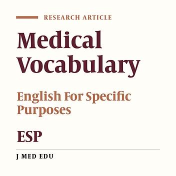 Recall of general and medical vocabulary and text structure knowledge: An experimental study of English for Medical Purposes
