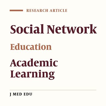 The effect of social networks on education and academic learning: an interventional study