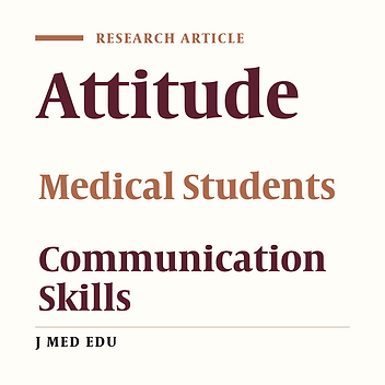Medical Students’ Viewpoint on Learning Communication Skills