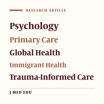 Using the Virtual Patient to Improve the Primary Care of Traumatized Refugees