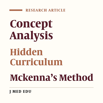 Hidden Curriculum: An Analytical Definition