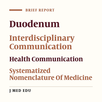 Non-Conformity in the Anatomical Description of the Duodenum and the Impact on Clinical Communication
