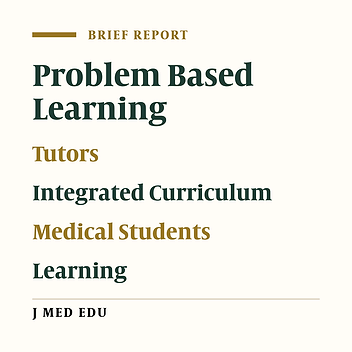 Tutors Evaluation of Integrated Medical Learning in Karbala Medical College