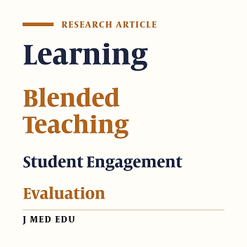 The Curious Case of Blended Learning: An Evaluation of a Curriculum Innovation in the Global Mental Health Master’s Programme