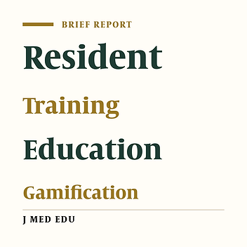 Introduction of the Game- Based Learning Platform, Kahoot, as a Tool in Radiology Resident Training
