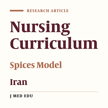 Development of the Proposed Solutions to Implement SPICES Model Strategies in Iranian Undergraduate Nursing Curriculum