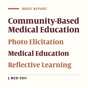 A Reflective Account of Use of Photo Elicitation for Interactive Learning in a Community-Based Medical Education Setting in Rural Central India