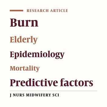 Epidemiological characteristics and predictive factors of burns among Iranian elderlies (2008-2012): A retrospective study