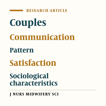 The prevalence and related factors with demand or withdraw couples communication pattern