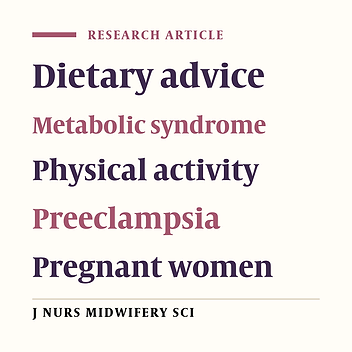 Effect of caring intervention on preeclampsia in pregnant women with metabolic syndrome: A randomized controlled trial