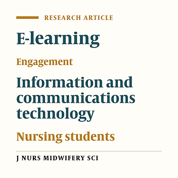 Relationship between information and communications technology engagement with online self-regulated learning in nursing students of Mazandaran University of medical sciences