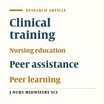 Clinical differentiation: Achievment of planned peer-assistant education for nursing students
