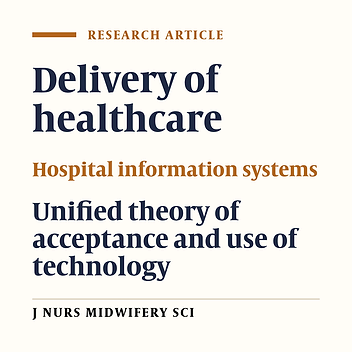 Hospital information system acceptance among the educational hospitals