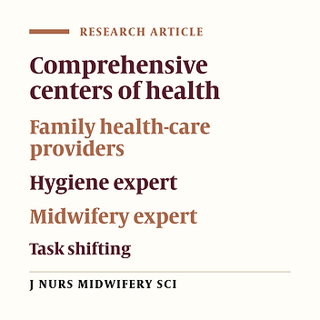 Identification of family health care provider challenges in comprehensive health centers