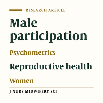 Designing and determining psychometric properties of a questionnaire on assessment of men's attitudes toward male participation in women's sexual and reproductive health issues