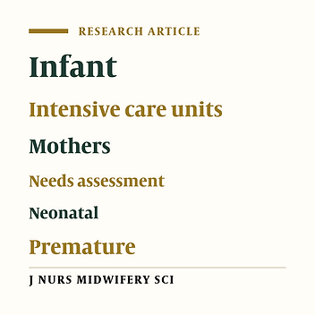 What mothers go through when the unexpected happens: A look at challenges of mothers with preterm babies during hospitalization in a tertiary institution in Nigeria