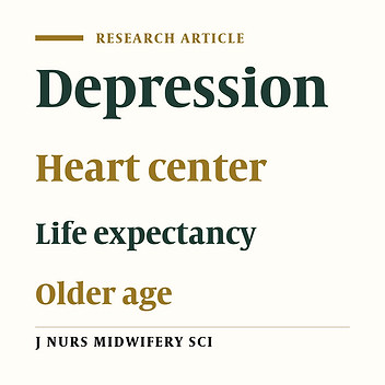 The relationship between depression and older age life expectancy in hospitalized patients