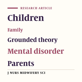 Mental health needs of the children of parents with mental illness