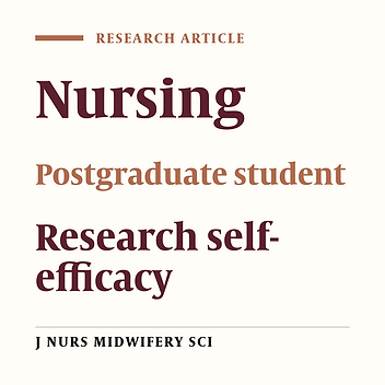 The self-efficasy of post graduate nursing students in Shahid Beheshti college of nursing and midwifery in rasht