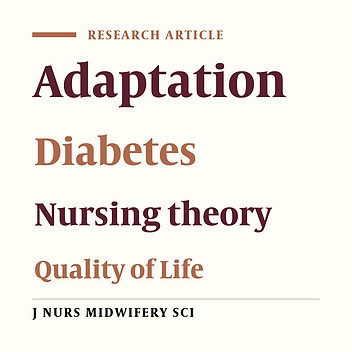 Effects of roy's adaptation model in nursing practice on the quality of life in patients with type II diabetes