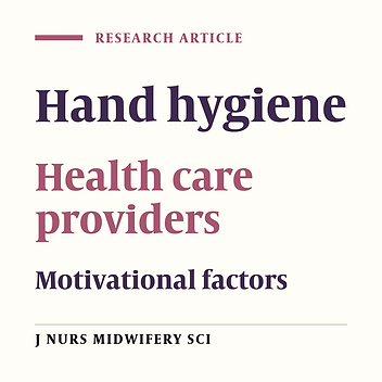 Effect of involuntary motivational factors on hand hygiene by health care providers