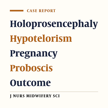 Alobar holoprosencephaly: A case report
