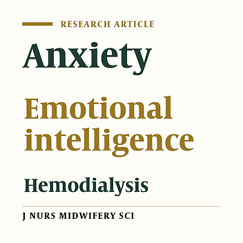 The effects of emotional intelligence training on anxiety in hemodialysis patients