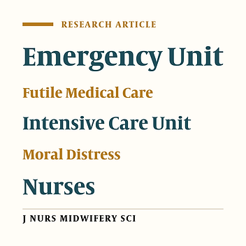 Moral distress and the contributing factors among nurses in different work environments