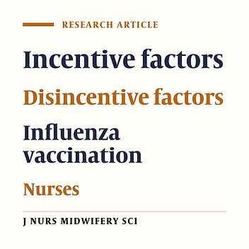 Factors influencing influenza vaccination among nurses in teaching hospitals of Yazd University of Medical Sciences in 2011