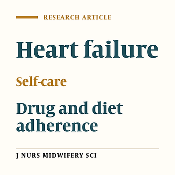 Self-care behaviors in patients with systolic heart failure