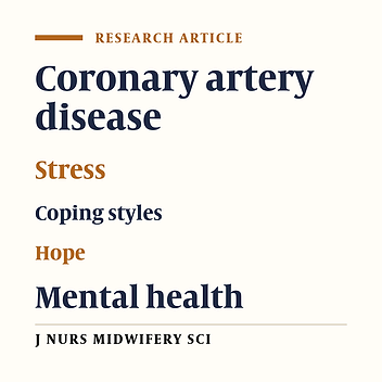 The effect of training life expectancy and coping styles on negative emotions of cardiac surgical patients' mental health