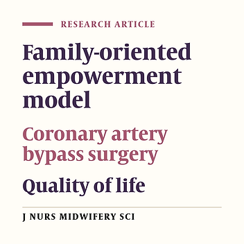 Family-oriented empowerment model influencing quality of life CABG patients