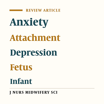 Effect of maternal-fetal/Neonatal attachment interventions on perinatal anxiety and depression: A narrative review