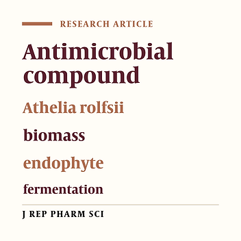 Physical and Chemical Fermentation Conditions Affect the Growth and Metabolite Production of Endophytic Fungi Athelia rolfsii