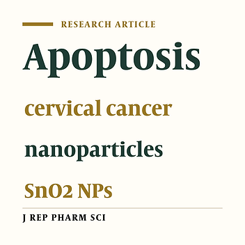 Tin (IV) Oxide (SnO2 ) Nanoparticles Inhibit the Viability of Cervical Cancer HeLa Cells Through Induction of Apoptosis