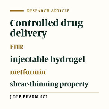 Development and Evaluation of Injectable Hydrogel as a Controlled Drug Delivery System for Metformin