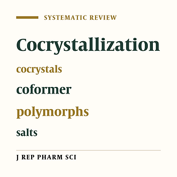 Cocrystallization: An Innovative Route toward Better Medication