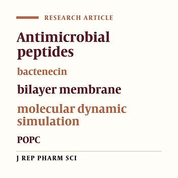 Investigation on the Effects of Bactenecin on POPC Membrane in Atomistic Details Using Molecular Dynamics Simulation