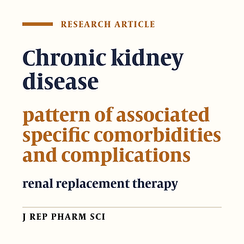 A Prospective Study on the Burden of Renal Replacement Therapy and Pattern of Comorbidities among Chronic Kidney Disease Patients in Clinical Practice