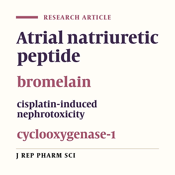 Green Peas Protein Hydrolyzed by Bromelain in Simple Procedure to Improve Kidney Function in Cisplatin-induced Rats