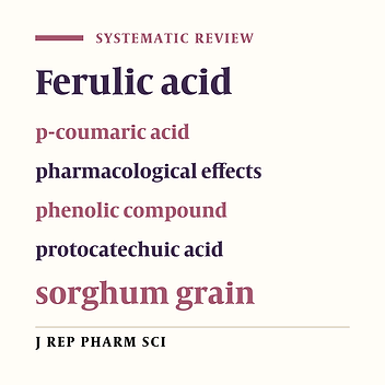 New Insights into the Therapeutic Effects of Phenolic Acids from Sorghum Seeds