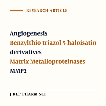 In vitro Cytotoxic Study of Benzylthio-triazol-5-haloisatin Scaffolds and their Evaluation on Supernatants Activities and Levels of MMP-2 and MMP-9 in MCF-7 Cell Line