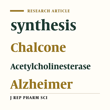 Synthesis, docking and acetylcholinesterase inhibitory evaluation of (E)-3-(4-(diethylamino) phenyl)-1-phenylprop- 2-en-1-one derivatives with probable anti-Alzheimer effects