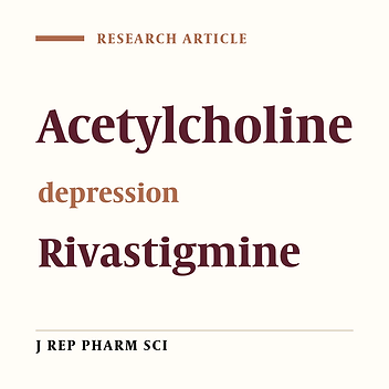 Effect of Scopolamine and Mecamylamine on Antidepressant Effect of Rivastigmine in a Behavioral Despair Test in Mice