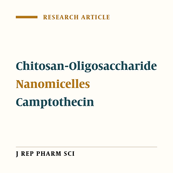 Preparation and Characterization of Camptothecin Grafted Chitosan Oligosaccharide Nanomicelles